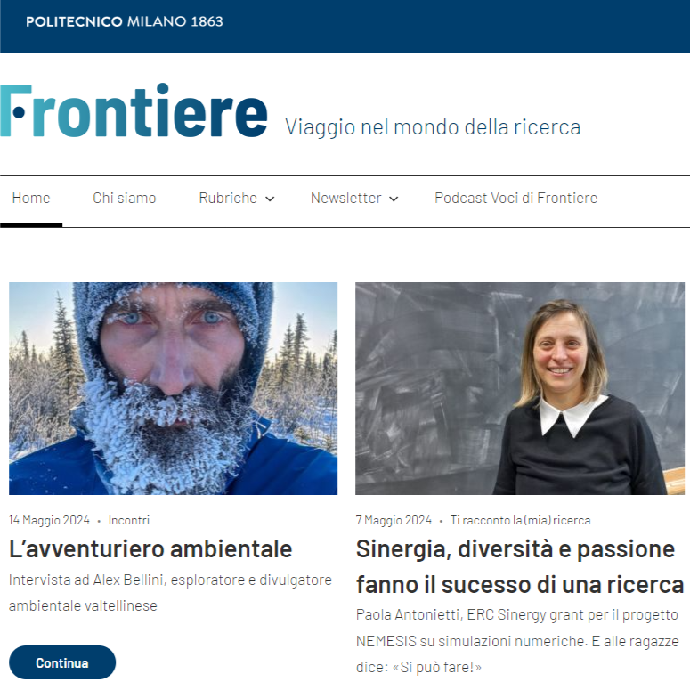 [Translate to English:] Sito di Frontiere